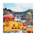 Trademark Fine Art Philippe Hugonnard 'Viva Mexico 3 Guanajuato Church Domes' Canvas Art, 24x24 PH01519-C2424GG
